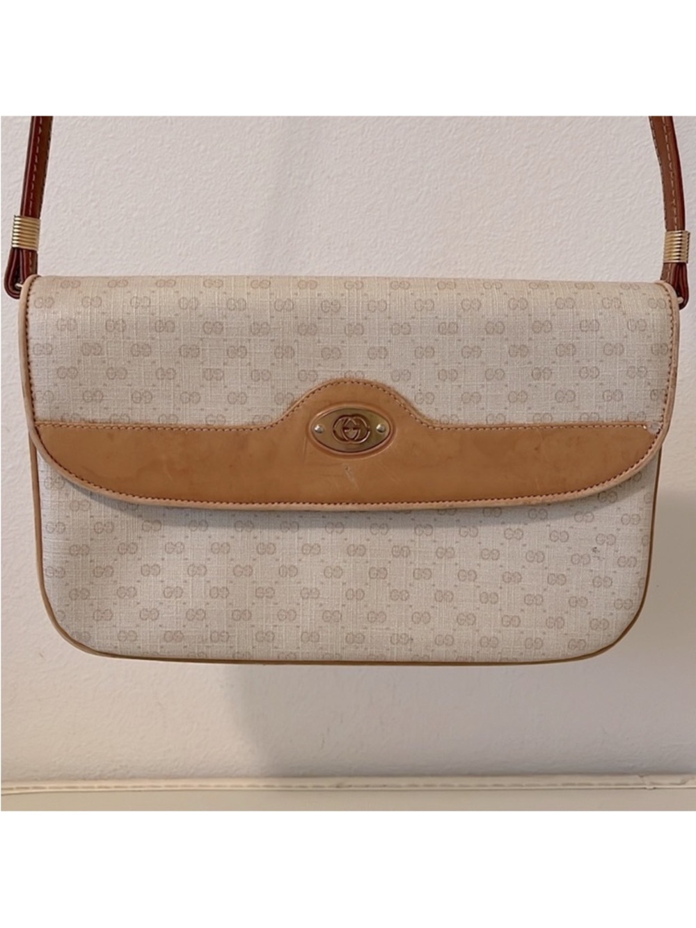 Vintage Gucci Monogram Crossbody